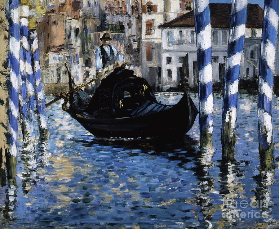 The Grand Canal, Venice, 1875 Painting by Edouard Manet