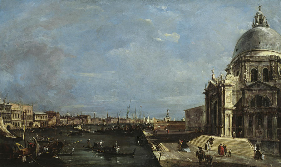 Architecture Painting - The Grand Canal, Venice by Francesco Guardi