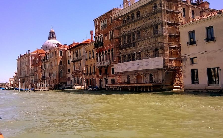 The Grand Canal Venice Photograph by Rusty Gladdish