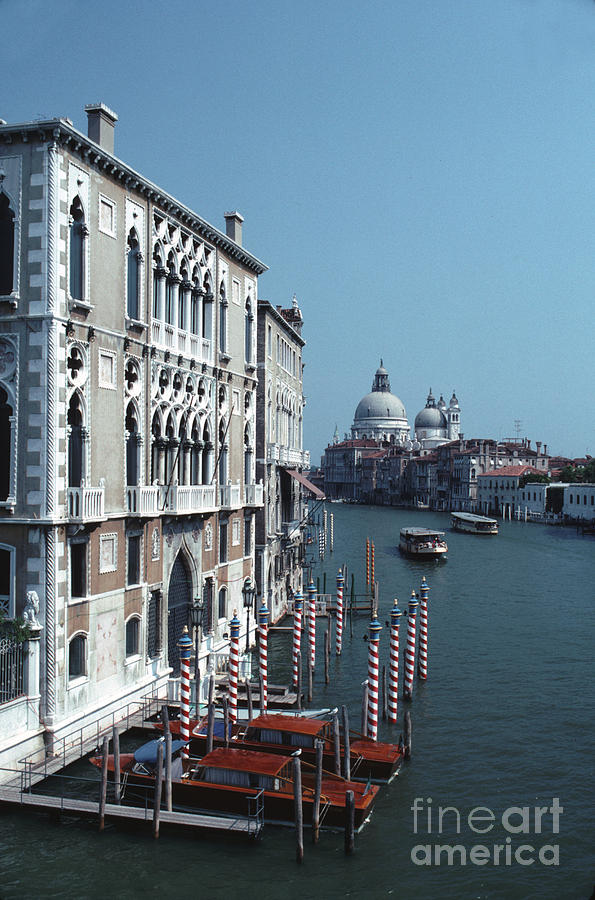 The Grand Canal Venice Tom Wurl Photograph by Tom Wurl