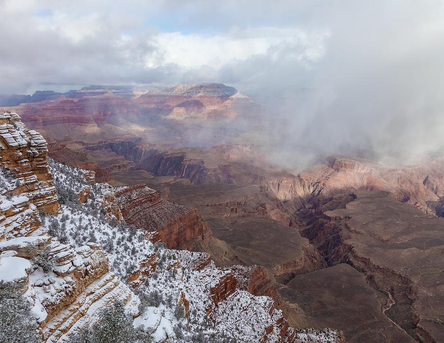 the Grand Canyon Overlook 3 Photograph by Jonathan Nguyen
