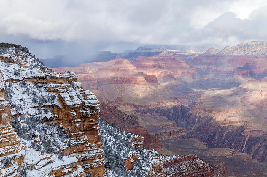 The Grand Canyon Overlook Photograph by Jonathan Nguyen