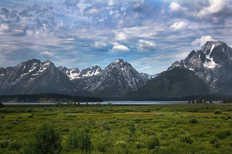 The Grand Tetons Photograph by Shane Bechler