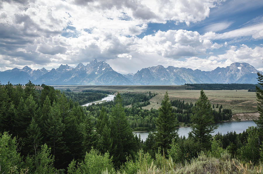 The Grand Tetons Photograph by Margaret Pitcher