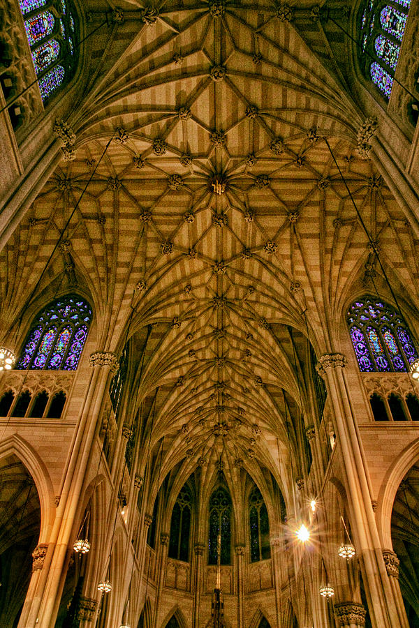 The Grandeur of St. Patricks Cathedral Photograph by Jessica Jenney