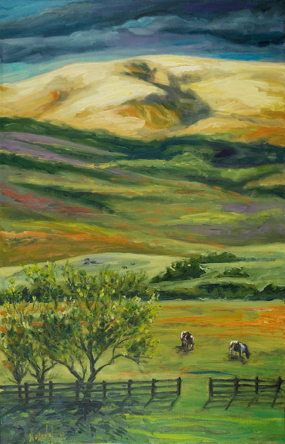 The Grapevine Painting by Rick Nederlof