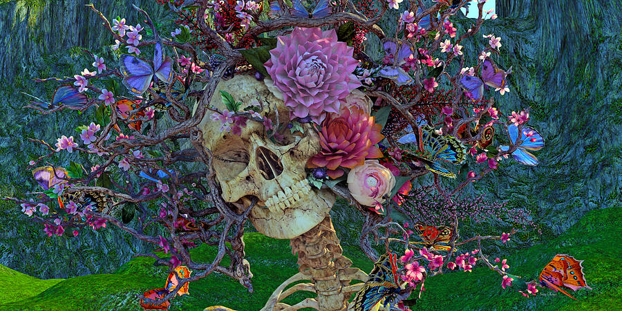 Flower Digital Art - Fugitive from Society by Betsy Knapp