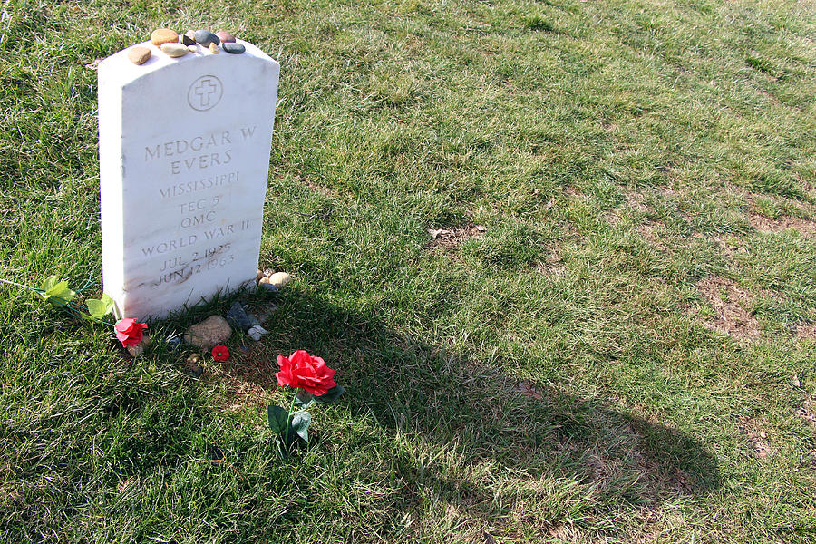 The Grave Of Medgar Evers Photograph by Cora Wandel - Pixels