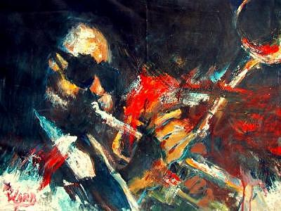 The Great Dizzy Gillespie Painting by Charlie Ward - Pixels