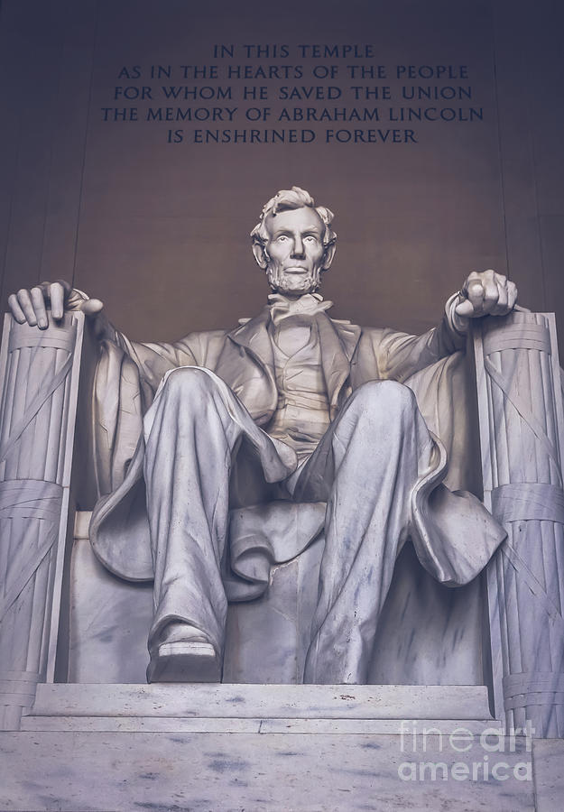 Abraham Lincoln Photograph - The great emancipator by Claudia M Photography