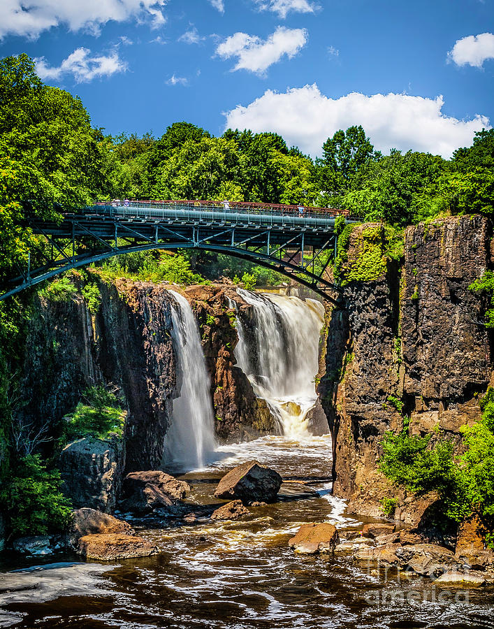 The Great Falls of the Passaic Photograph by Nick Zelinsky Jr