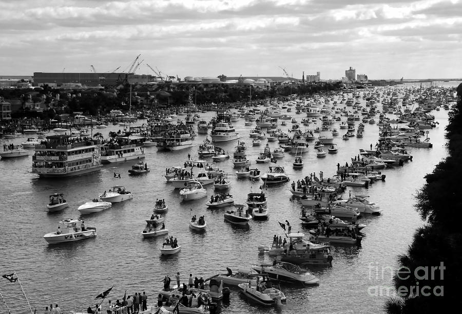 The Great Flotilla Photograph by David Lee Thompson