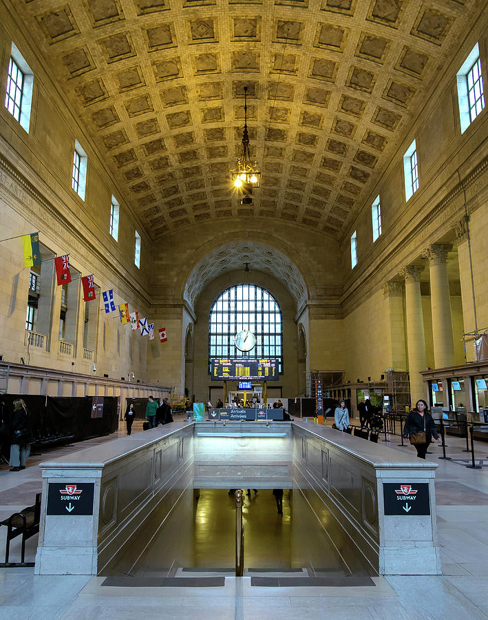 The Great Hall, Union Station, Toronto, ON Photograph by Rick Shea