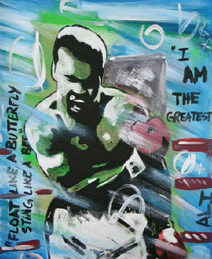 The Great One Painting by Antonio Moore
