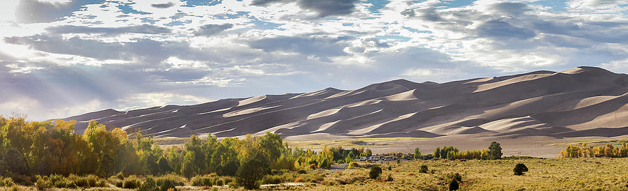The Great Sand Dunes Triptych - Part 1 Photograph by Tim Stanley