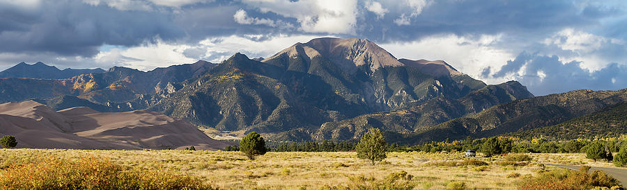 The Great Sand Dunes Triptych - Part 3 Photograph by Tim Stanley