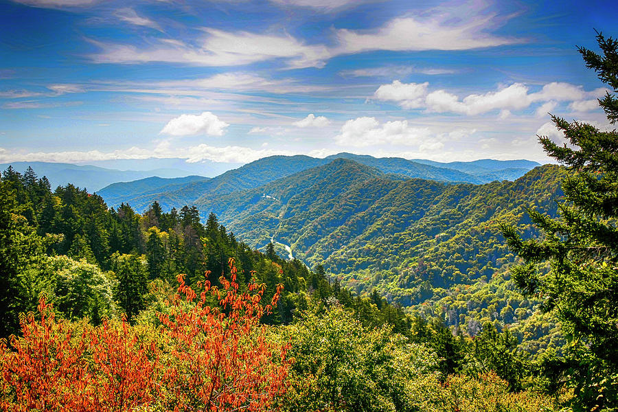 The Great Smokey Mountains Photograph by Chris Smith