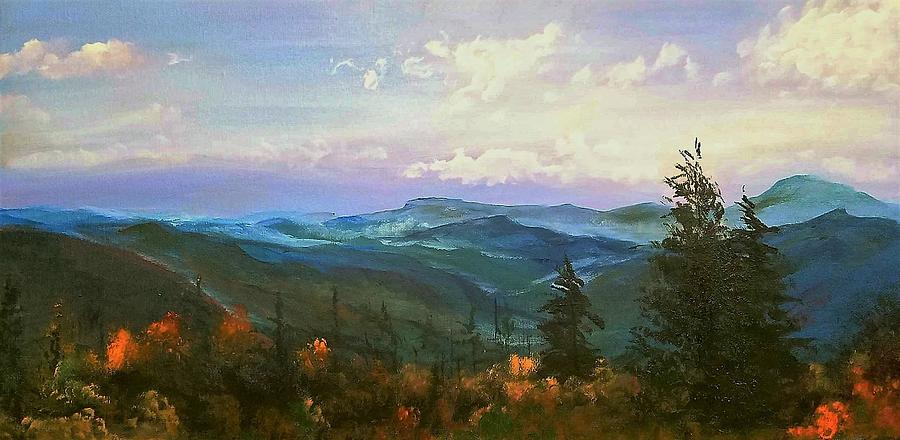 The Great Smoky Mountains Painting by Jacqueline Whitcomb