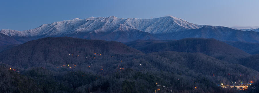 Sunset Photograph - The Great Smoky Mountains by Everet Regal