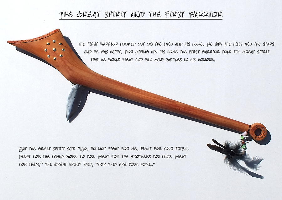The Great Spirit And The First Warrior Photograph by Guy Pettingell