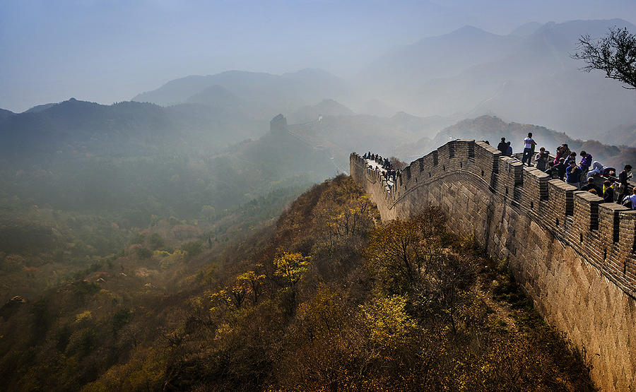 Landscape Photograph - The great wall by Lena Monteiro