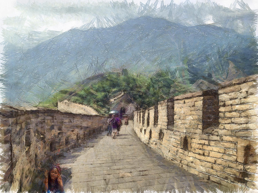 The Great Wall of China Photograph by Ashish Agarwal