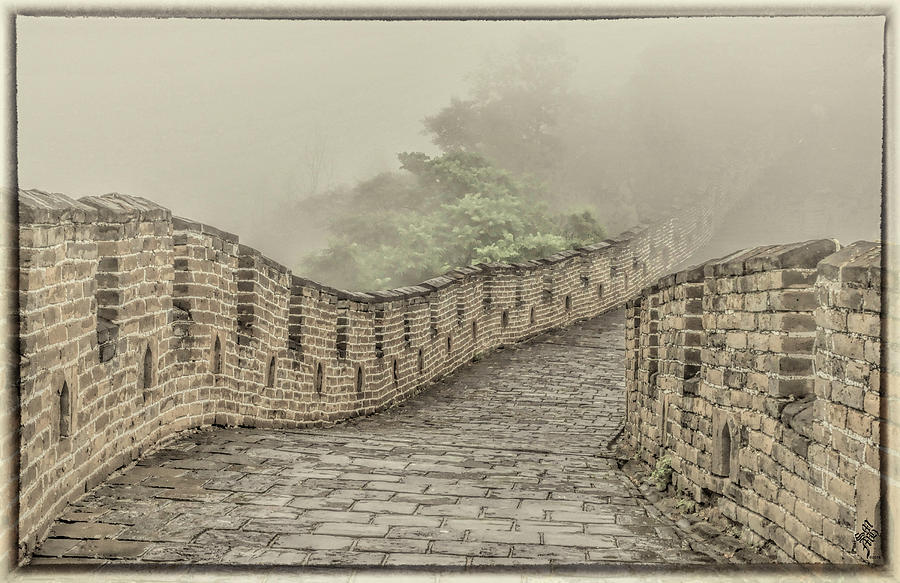 The Great Wall of China Digital Art by Syed Muhammad Munir ul Haq