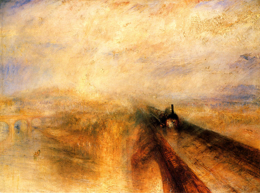 The Great Western Railway Painting by William Turner
