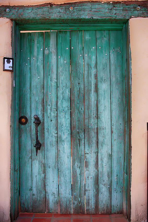The Green Door Photograph by Chris Smith