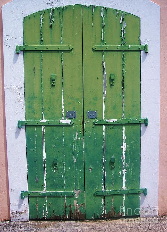 The Green Door Photograph by Debbi Granruth