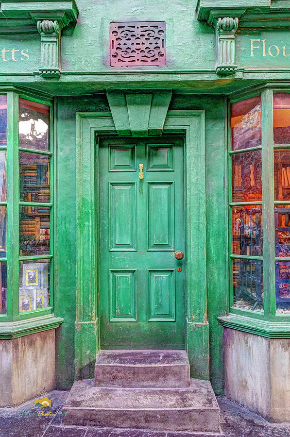 The Green Door Photograph by Jim Thompson