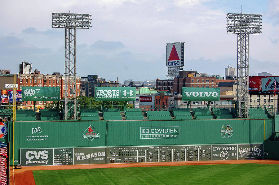The Green Monster at Fenway by Bob Cuthbert