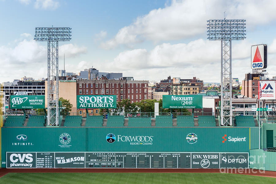 Boston Red Sox Fenway Park Green Monster T Shirt Men's Size Medium