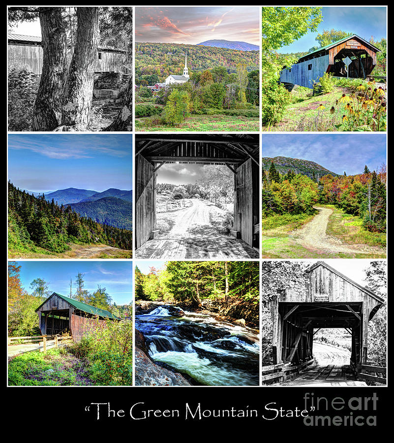 The Green Mountain State Photograph by Deborah Klubertanz