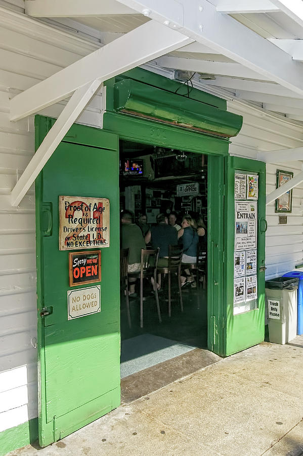 The Green Parrot Bar, Key West Photograph by Kay Brewer