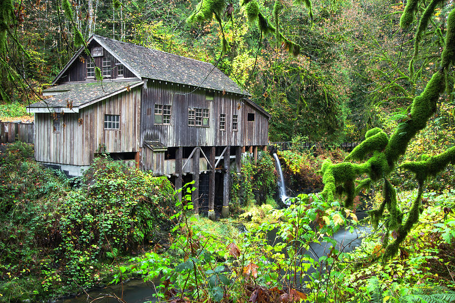 The Grist Mill, Amboy Washington by Hans Franchesco The Grist Mill, Amboy Washington by Hans Franchesco