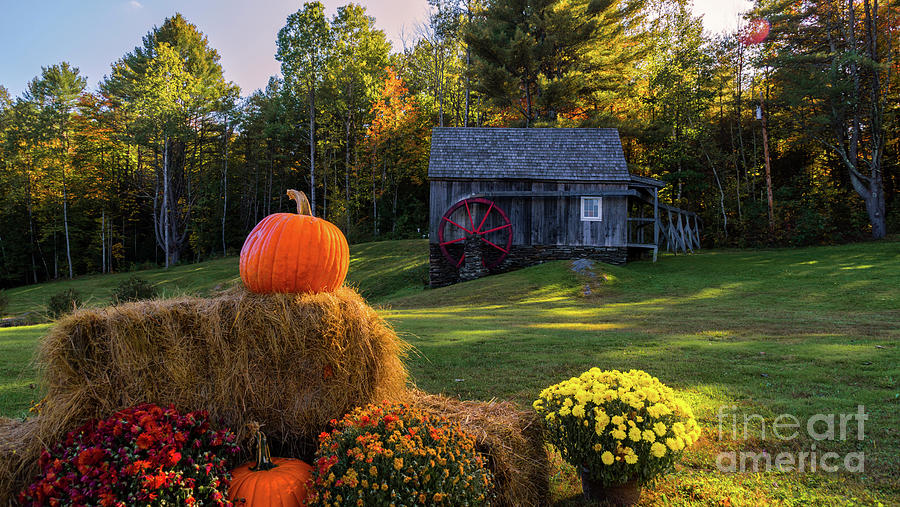 The Grist Mill at the Vermont Country Store Photograph by Scenic Vermont Photography
