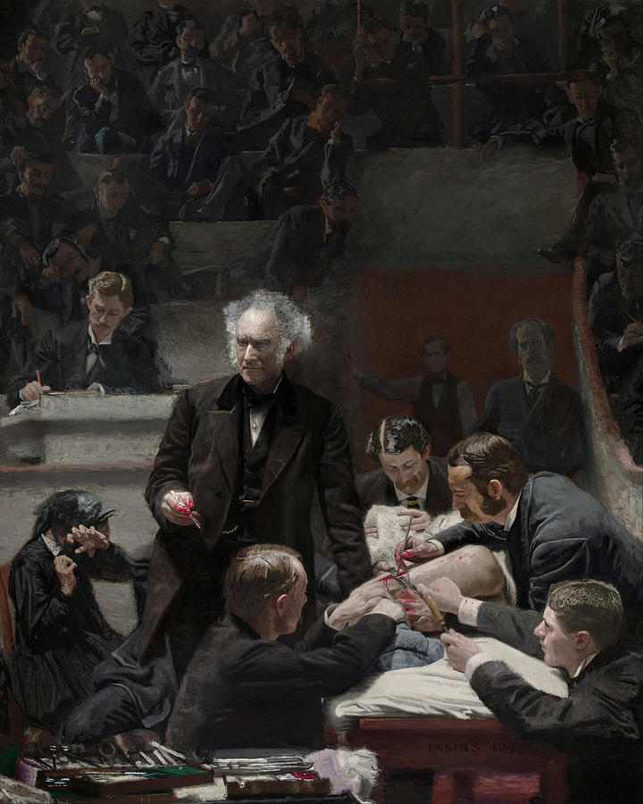 Thomas Cowperthwait Eakins Painting - The Gross Clinic by Thomas Eakins