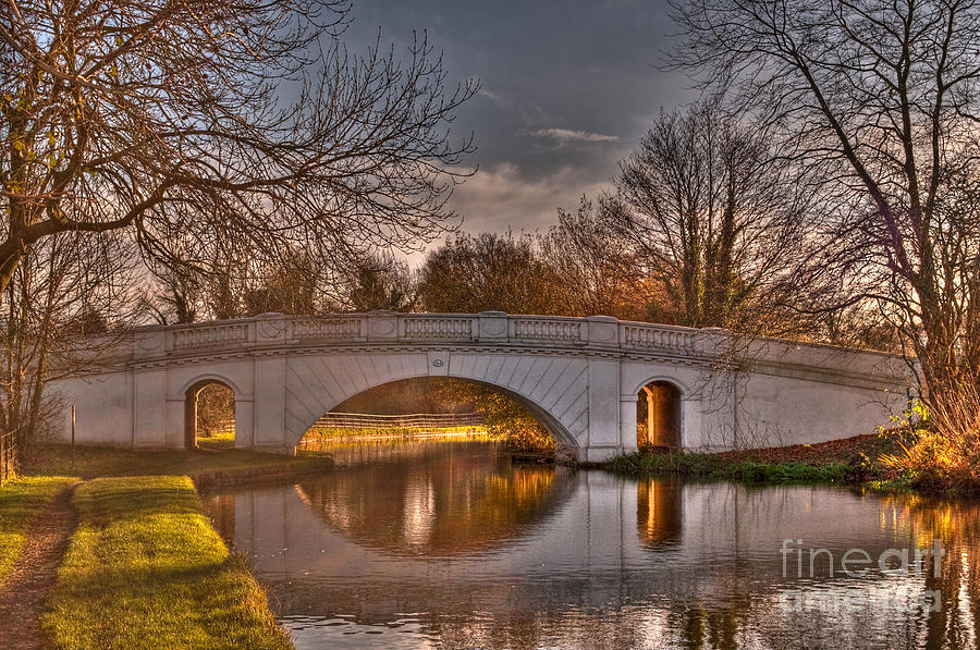 The Grove Bridge on the Grand Union Canal  Photograph by Chris Thaxter