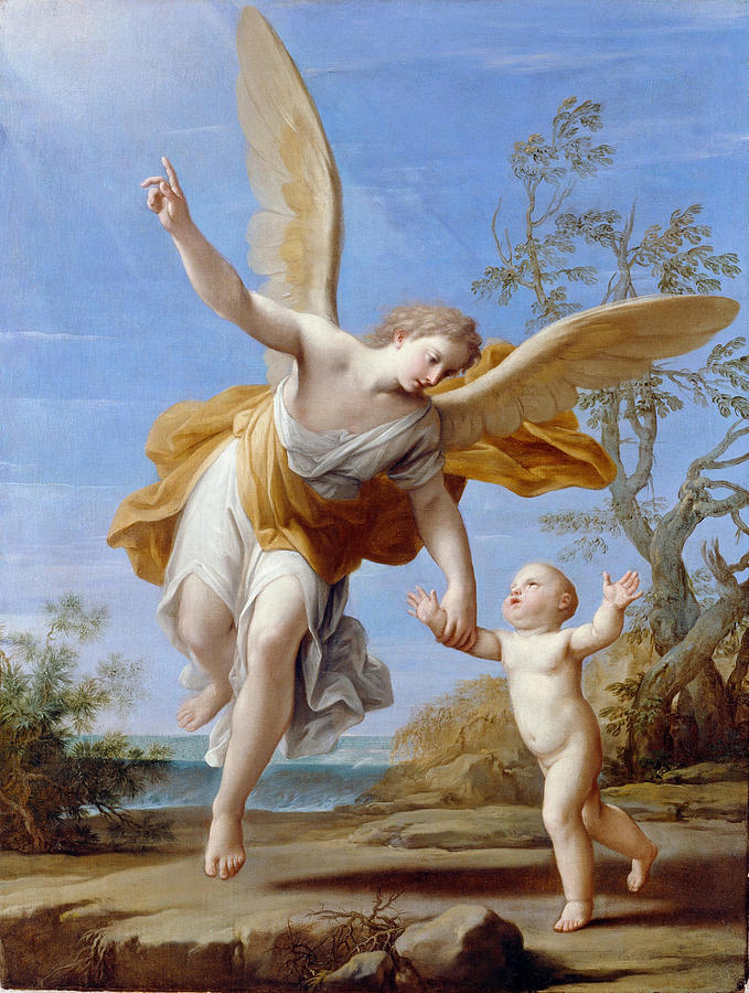 classic paintings of angels