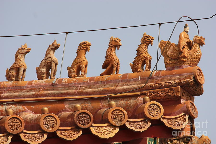 The Guardians of the Forbidden City Photograph by Carol Groenen