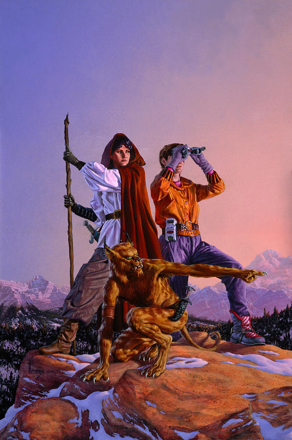 The Guide Painting By Richard Hescox