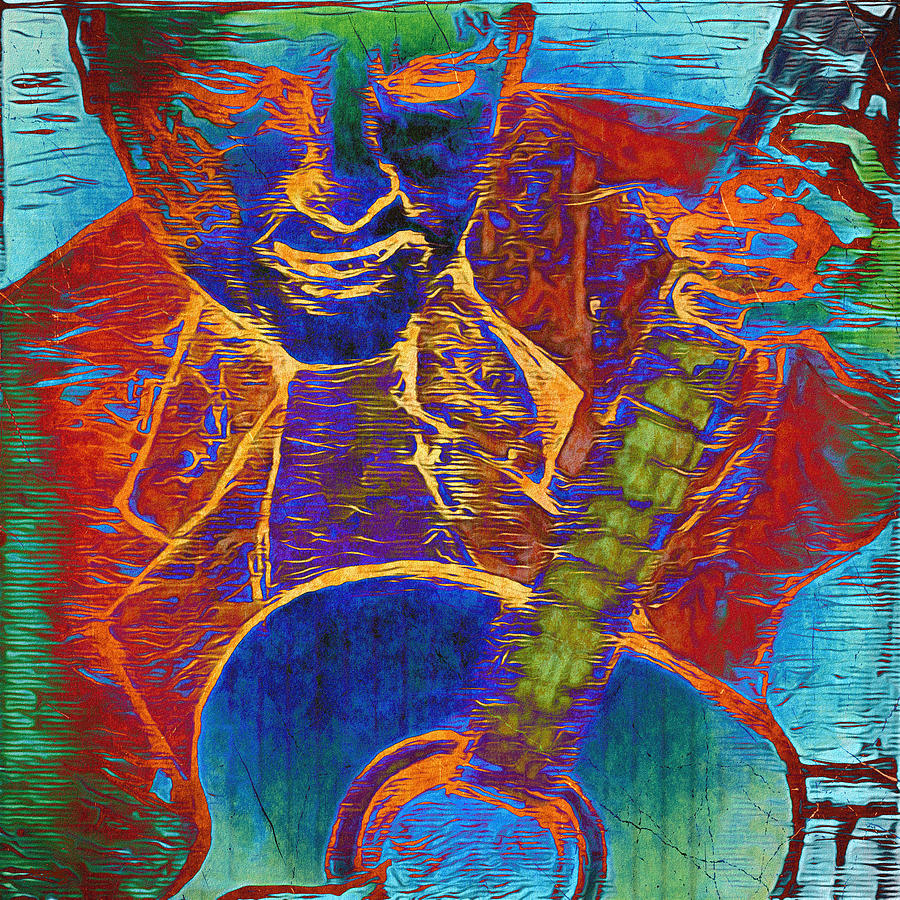 The Guitar Man - Two Mixed Media by Glenn McCarthy Art and Photography