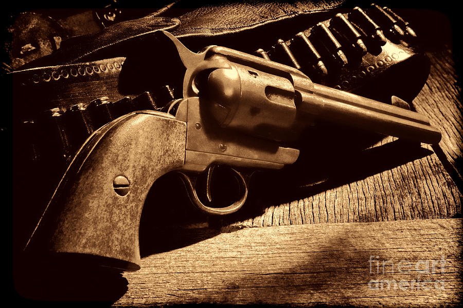 The Gun That Won The West Photograph By American West Legend By Olivier ...