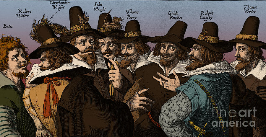 The Gunpowder Rebellion, 1605 Photograph by Science Source