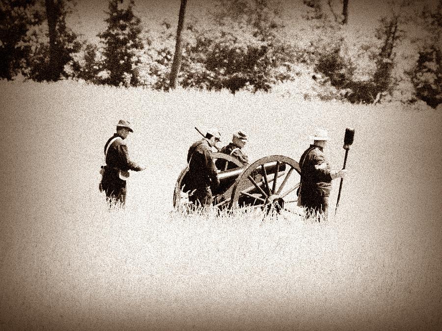 Gettysburg National Park Photograph - The Guns of Gettysburg by Bill Cannon