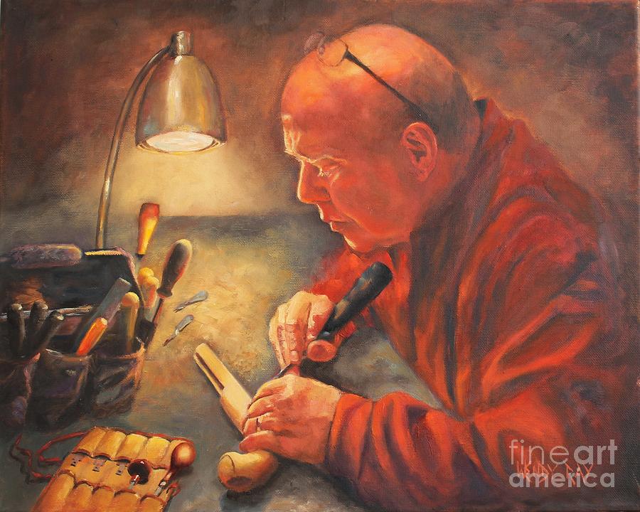 The Gunsmith Painting by Wendy Ray
