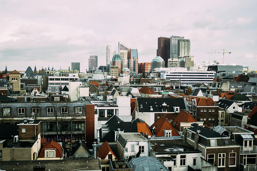 Architecture Photograph - The Hague Cityscape by Pati Photography