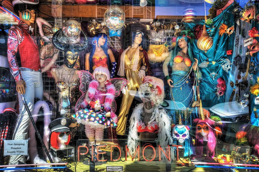 The Haight - Piedmont Boutique Window Mannequins - San Francisco Photograph by Jennifer Rondinelli Reilly - Fine Art Photography