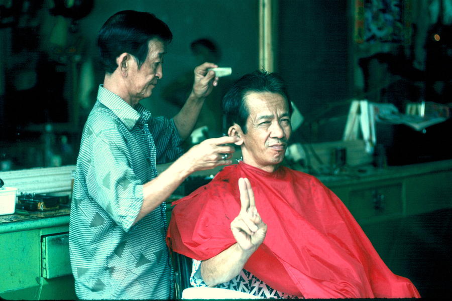 The Haircut Brunei Photograph by Douglas Pike